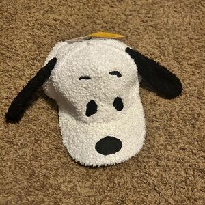 Peanuts Snoopy White and Yellow Hat
